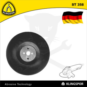 Gumitányér, fíbertárcsa-felfogó 115 mm M14 - Klingspor