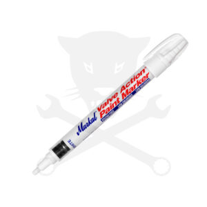 Jelölő filctoll - FEHÉR - Valve Action Paint Marker - WHITE