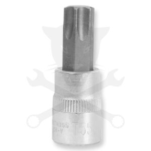 Rátűzőkulcs - crowa+bit 3/8" torx T55