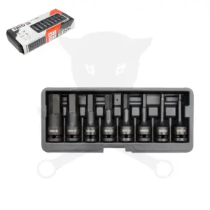 Légkulcsfej készlet 1/2" Imbusz 6-19 mm 8 db-os - Yato