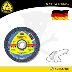 Vágókorong 125 x 1.6 mm A46TZ Special - inox - Klingspor