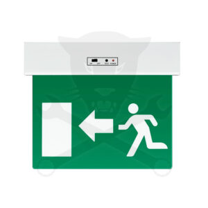 Lámpatest, vészvilágító LED "Exit" Oldalsó nyíl ELMARK