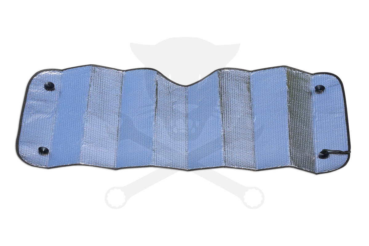 Autós szélvédő napellenző, napvédő - 130 x 60 cm - Laser Tools Racing - Image 2