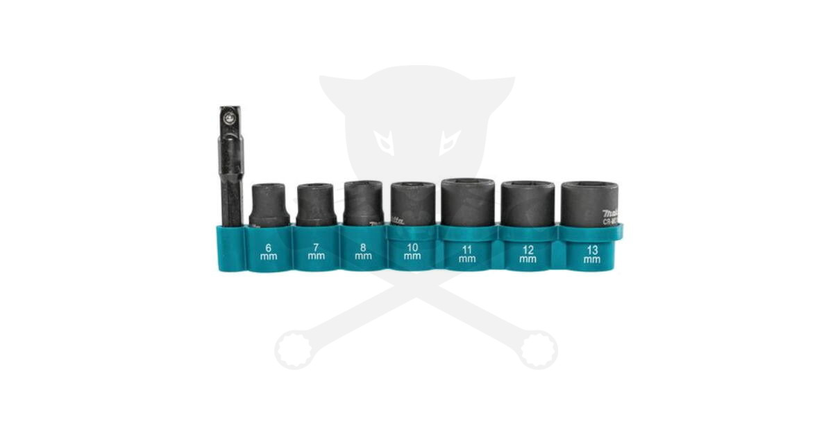 Dugókulcs készlet 1/4" 8 db-os 6-13 mm - Makita