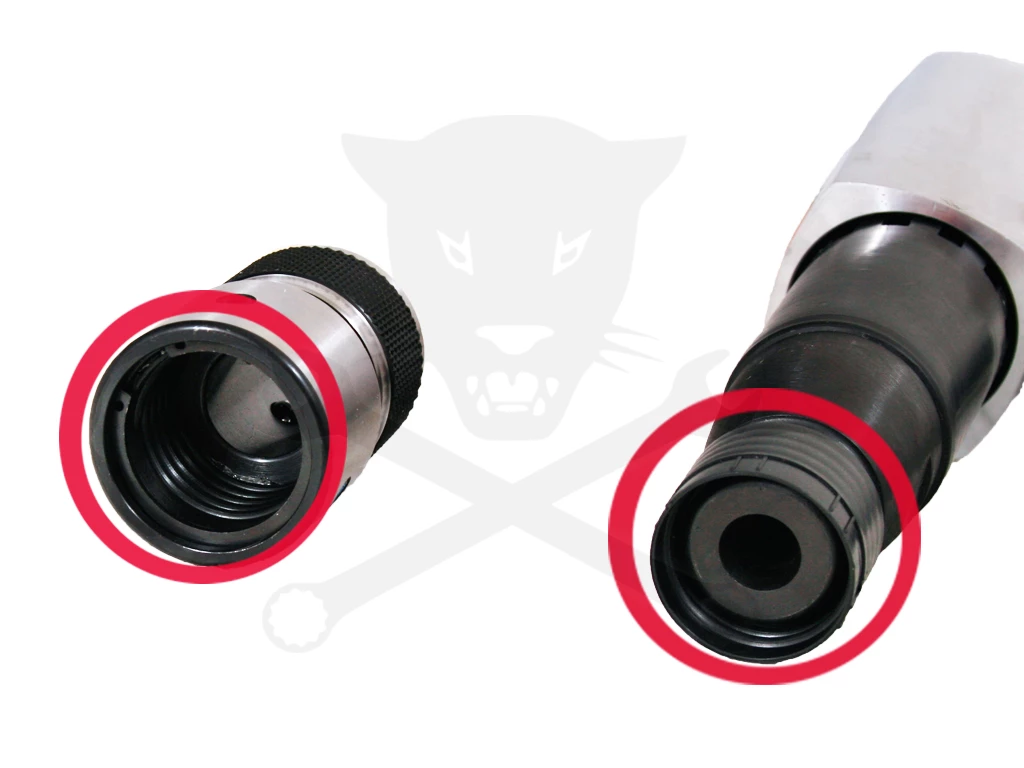 Vibro kalapács LAS-6031-hez gyorstokmány menet felújító betét - Laser - Image 2