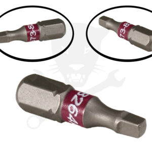 Bit négyszög No.1 - torziós 25 mm 1/4" (KEN-573-8262K)