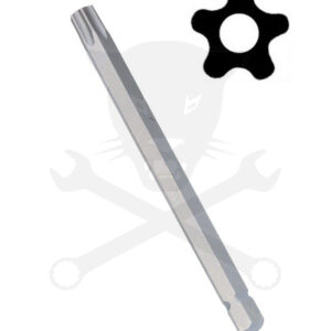 Bit ötágú torx T-08 88 mm lyukas Genius