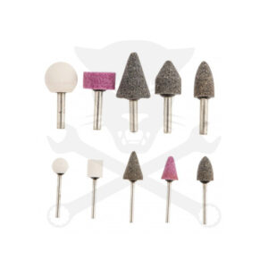 Köszörűkő készlet fúrógéphez - 10 r. készlet Top Tools