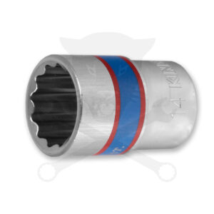 Dugókulcs - crowafej 3/8" 12 lap normál 14 mm