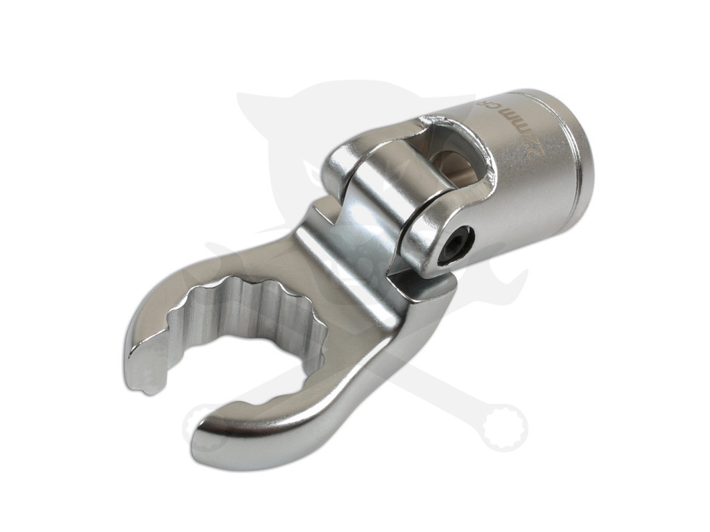 Villáskulcs adapter csuklós 22 mm-es CrowFoot nyitott 12 szögű 1/2"