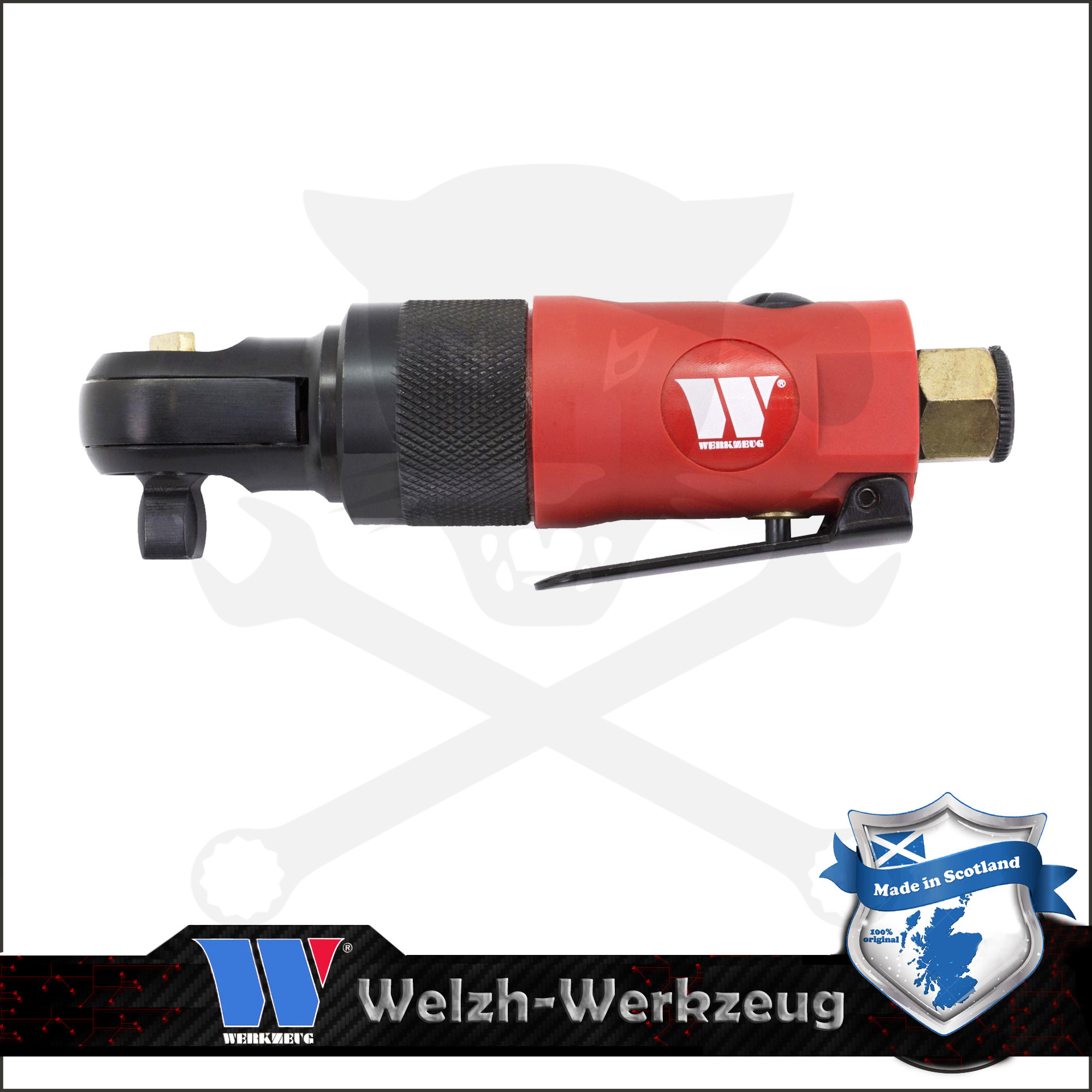 Levegős csavarozó, oldalracsnis 1/4" 27 Nm - Mini - Welzh