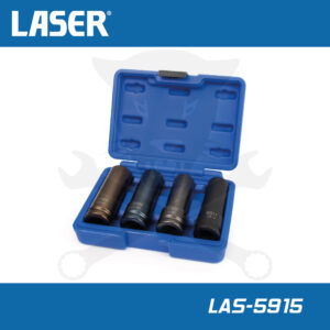 Légkulcsfej készlet 1/2"  4 db-os alufelnihez 17/19/21+17-es Mercedes WAF