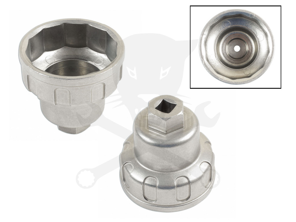 Üzemanyagszűrő kulcs 57 mm x 12 lap Mazda gépjárműveken 3/8" - Laser