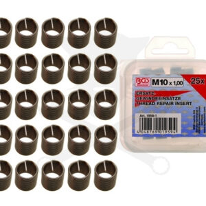 Menetjavító betét készlet M10x1,0 - 25 db-os BGS
