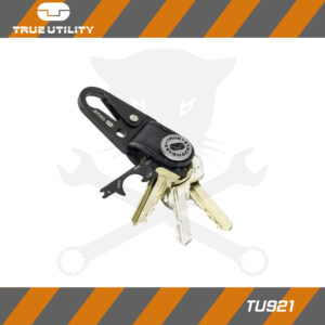 Multifunkciós szerszám, KEYSHACKLE+ 7 in 1 valódi bőr heveder - True