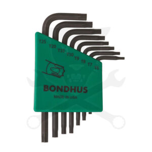 Torx klt rövid L 8 részes T6-T25