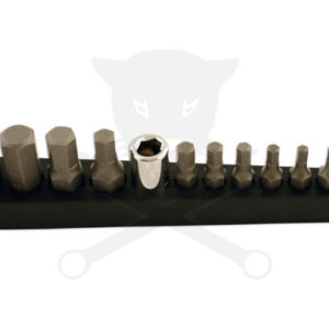 Bit készlet 13 db-os imbusz + bit 1/4"-3/8" befogó - Laser