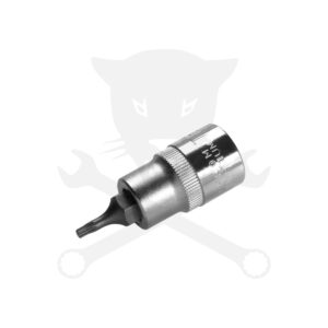 Rátűzőkulcs - crowa+bit 1/2" torx T15 x 53 mm