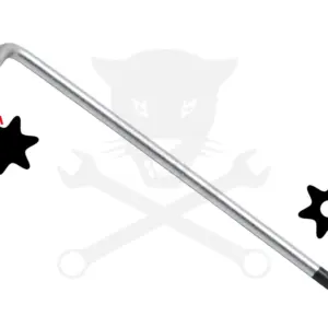 Torxkulcs "L" alakú extra hosszú T20 torx-lyukas torx - BGS