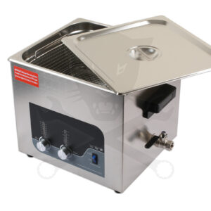 Ultrahangos tisztító berendezés 13 liter 300W + fűtés 400W - Laser