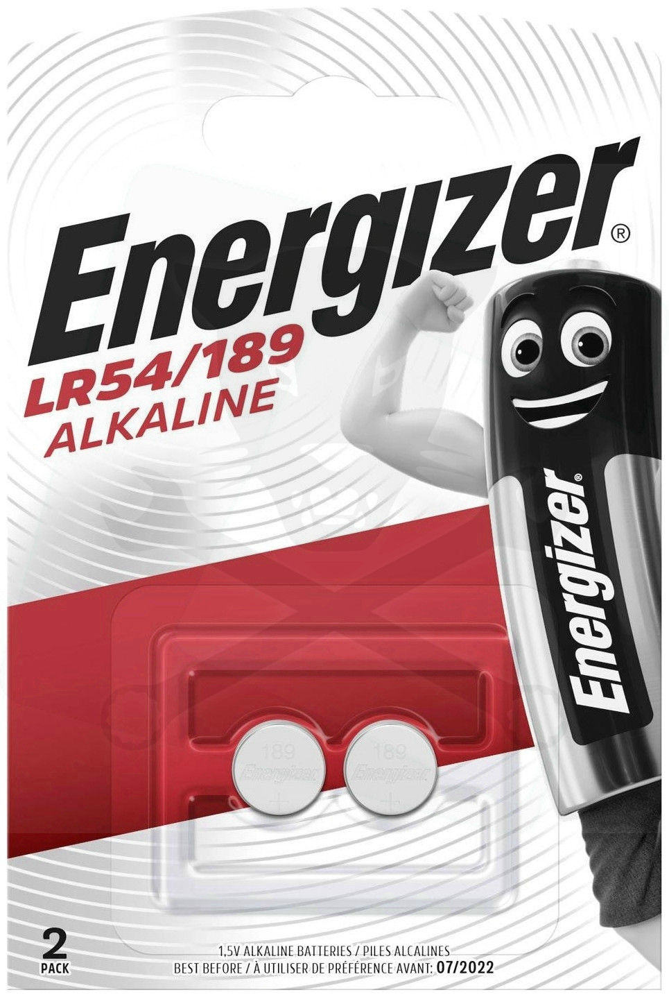 Elem 1.5V - LR1130, LR54, AG10, 189 gombelem - 1 db - Li Energizer
