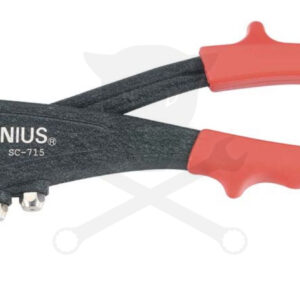 Popszegecshúzó, kézi - extra erős 2.4 - 3.2 - 4.0 - 4.8 mm+40 db szegecs