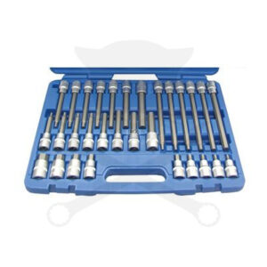 Bit készlet 30 db-os imbusz bitek 1/2" - BGS