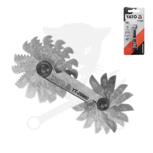 Menetfésű Metrikus 0.25 - 6.0 mm  60° 24 részes - Yato