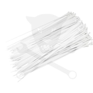 Kábelkötegelő 2,5x100 - Fehér - SMA