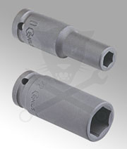 Légkulcsfej 1/2" 6 l.h. 36-os - Cr-Mo - Genius