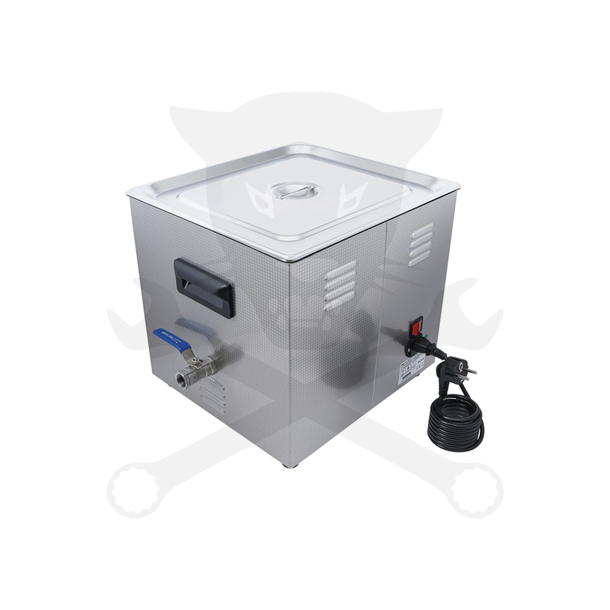 Ultrahangos tisztító berendezés 15 liter 360W + fűtés 400W - BGS - Image 2