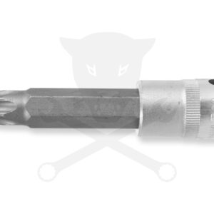 Rátűzőkulcs - crowa+bit 1/2" torx T60 hosszított