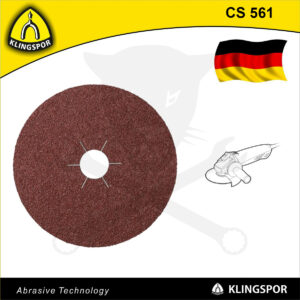 Fíbertárcsa 125x22 mm P 60 - fémre - X-Lock CS 561 Klingspor