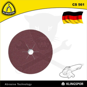 Fíbertárcsa 125x22 mm P 60 - fémre - CS 561 Klingspor
