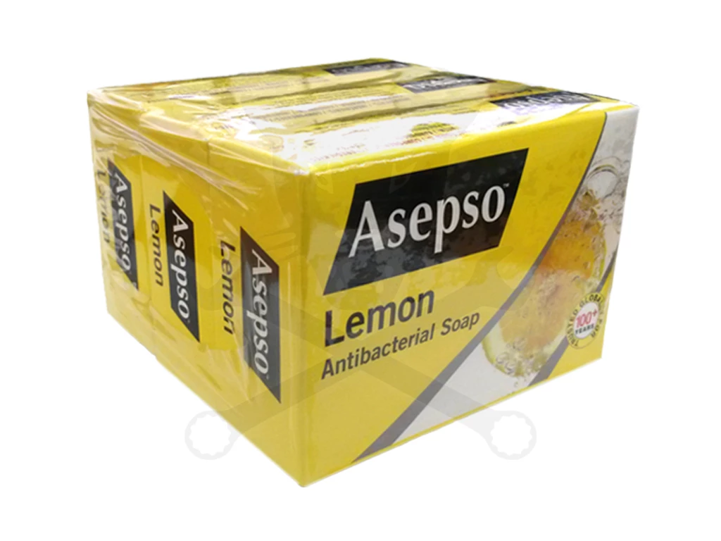 Szappan 3 db-os Asepso Citrom ANTIBAKTERIÁLIS szappan 3x80 g - Image 2