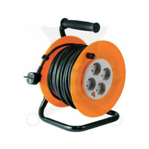 Kábeldob 25 m - IP20 PVC kábel 3 x 1.0 mm2 - 2300W