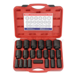 Légkulcsfej készlet 3/4" 21 db-os COLOS 3/4" - 2" 6 lapú hosszú - Genius