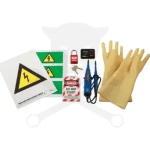 Hibrid / Elektomos Gépjármű biztonsági felszerelés készlet -kofferben