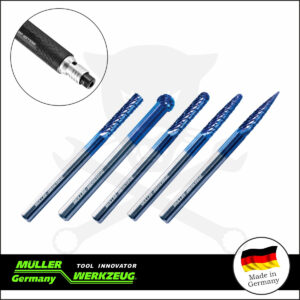 Turbómaró készlet 5 db-os KARBID fej -BIONGRIP géphez- MÜLLER