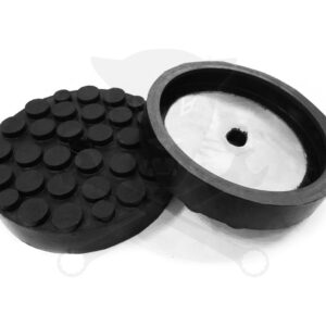 Gumipogácsa csápos emelőhöz 120/110 mm-es fémhátlap+perem