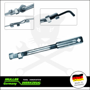 Csillag-villáskulcs HOSSZABBÍTÓ-SZÁR 3/4" max. 46 mm - 580 mm