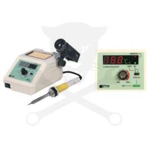 Forrasztópáka állomás 48 W 230 V-os LCD kijelző