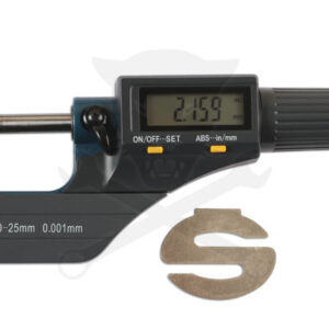Mikrométer  0-25 mm DIGITÁLIS - 0.001 - Laser Tools