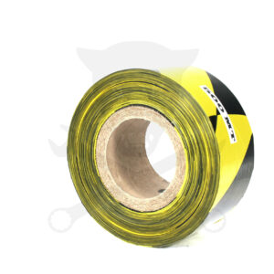 Kordonszalag sárga-fekete 75 mm x 500 m (AVN-964-3760K)
