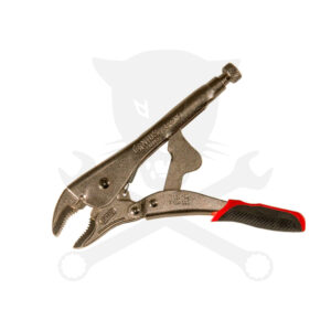 Fogó patent normál íves pofás 10" 250 mm ergonomikus markolat - Genius