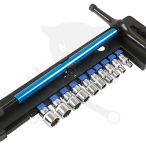 Dugókulcs készlet Gear Lock - Alldrive 1/4" 11 db 4-13 mm +racsnis T-szár