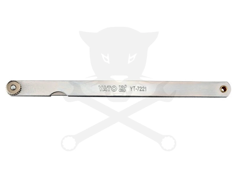 Hézagmérő készlet 17 lapos 0,02-1,0 mm - Yato