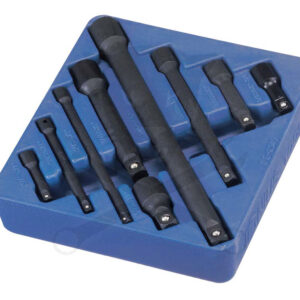 Tálcás Genius toldószár, gépi készlet 9 db-os 1/4 + 3/8 + 1/2" - 1/6