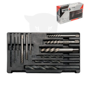 Csavarkiszedő készlet 1.4-15 mm M3-M24 12 db-os - Yato