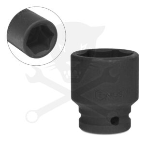 Légkulcsfej 1/2" 6 l.n. 32-es Genius